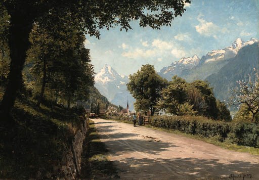 Peder-Mork Monsted (Danish, 1859-1941)