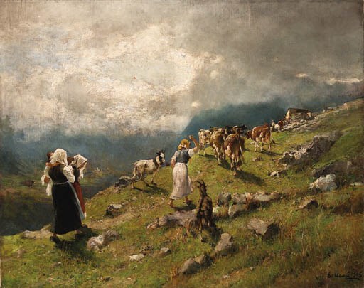 Lorenzo Delleani (Italian, 1840-1908)