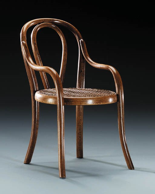 A Bentwood Doll's Chair, model no. 1