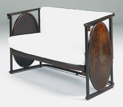 A bentwood sofa