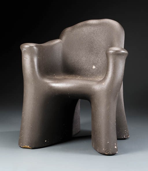 'Dalila Tre', a moulded armchair