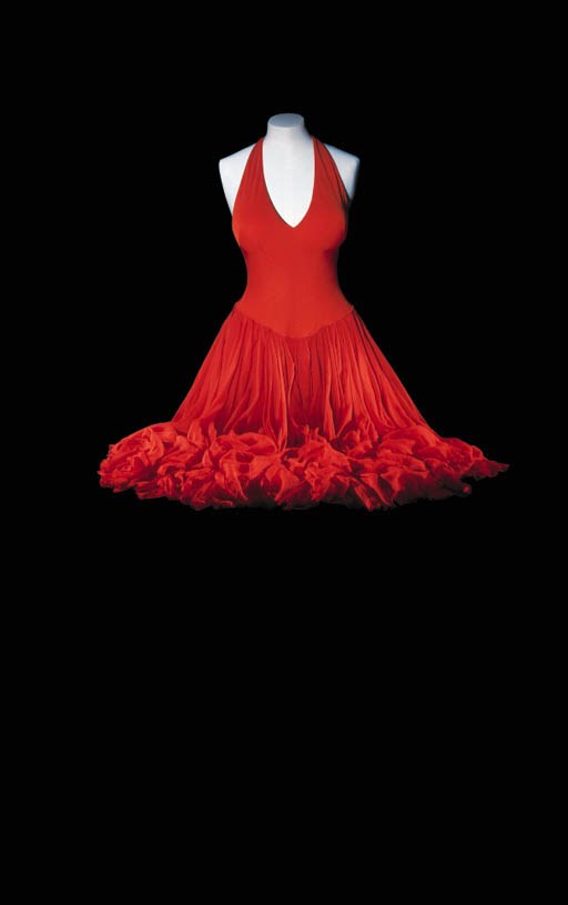 A SCARLET DRESS