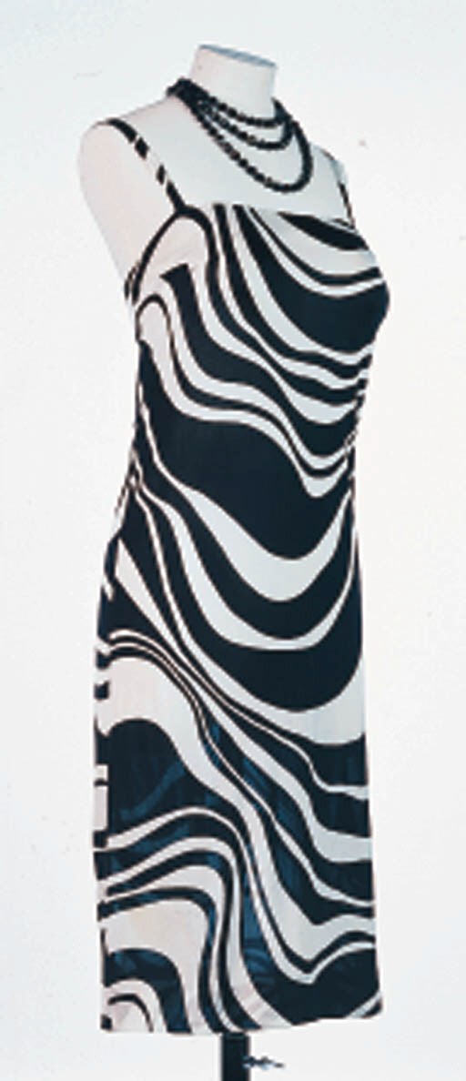 A SILK DRESS AND JACKET