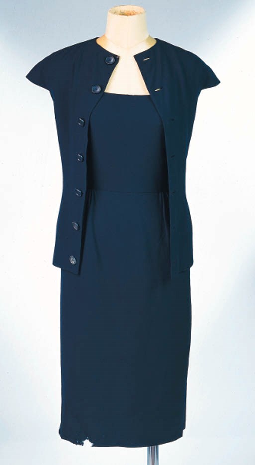 A COUTURE DRESS AND MATCHING JACKET