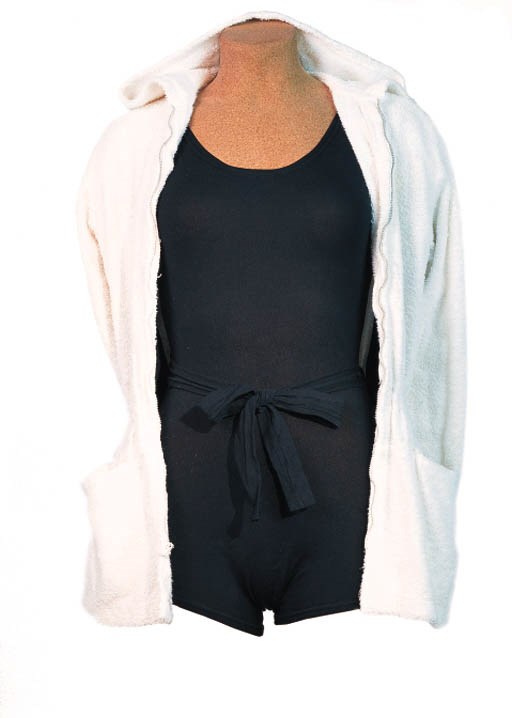 A BED JACKET AND CASUAL ROBE