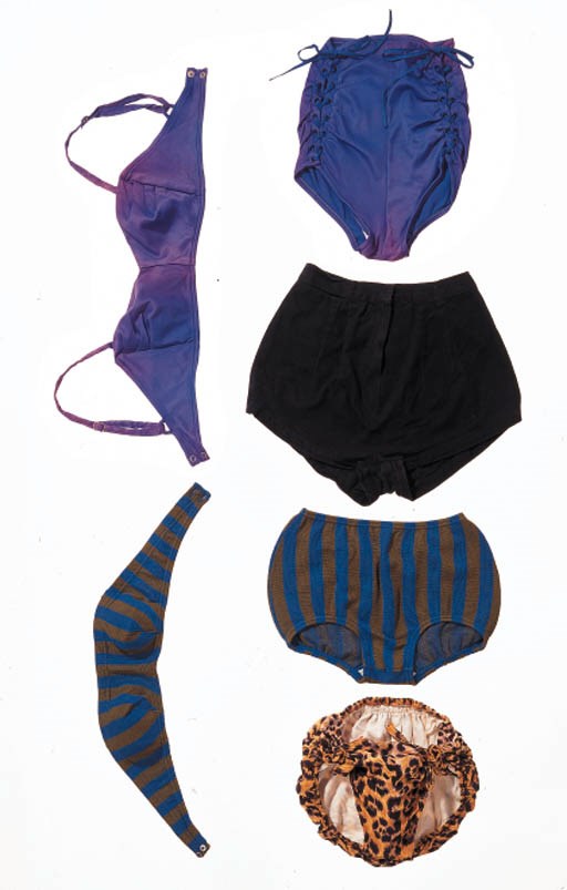 A GROUP OF BIKINIS