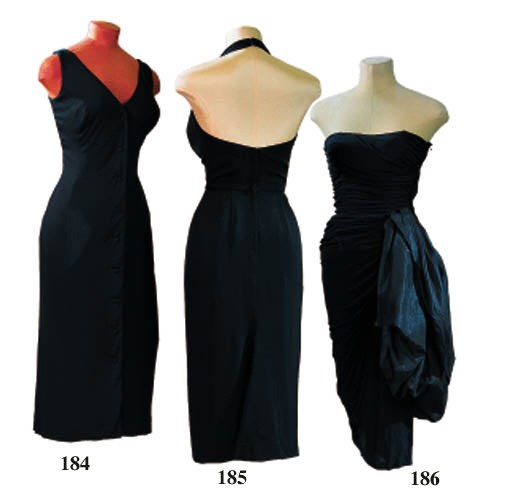 AN EVENING DRESS