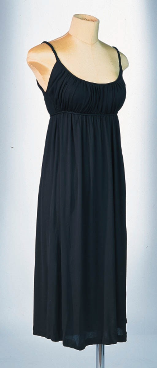 A SILK JERSEY DRESS