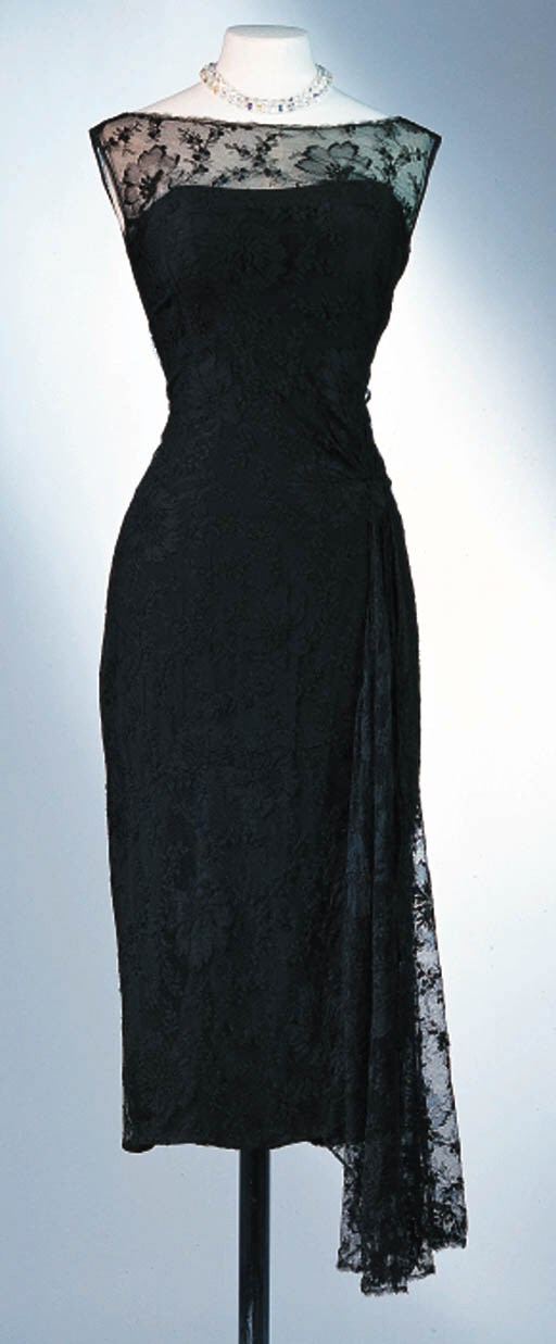 A SILK DRESS