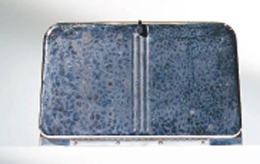 A BREAD BOX AND CANDY MOLD