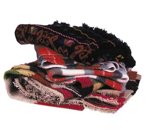 A GROUP OF BLANKETS