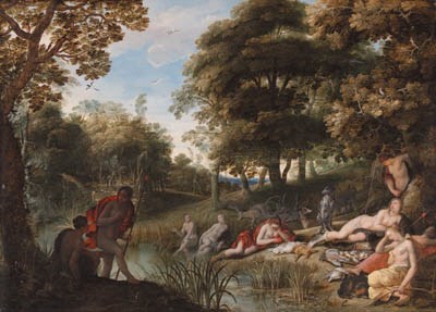 Adriaen van Stalbemt (Antwerp 1580-1662) and Alexander Keirincx (Antwerp 1600-1652 Amsterdam)