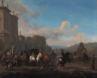 Jan van Huchtenburgh (Haarlem 1647-1733 Amsterdam)
