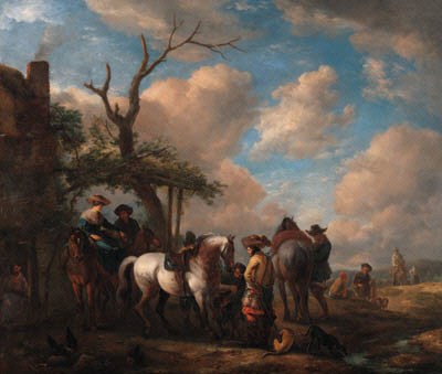 Circle of Philips Wouwerman (Haarlem 1619-1668)