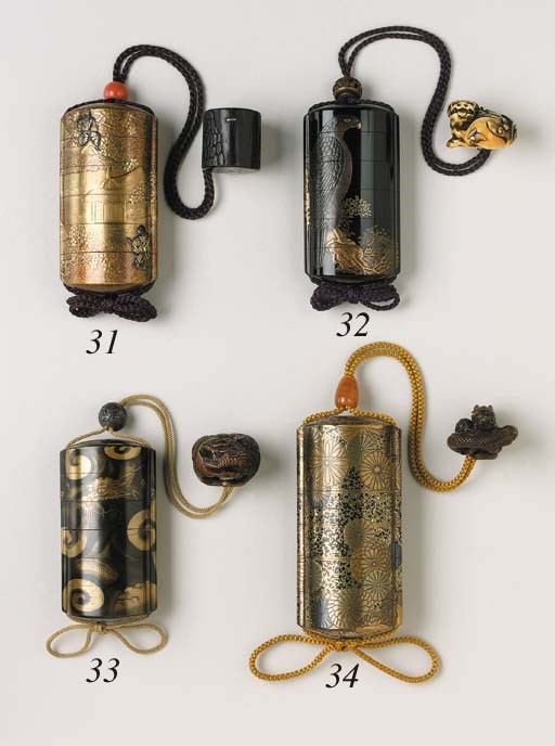 A Five-Case Lacquer Inro