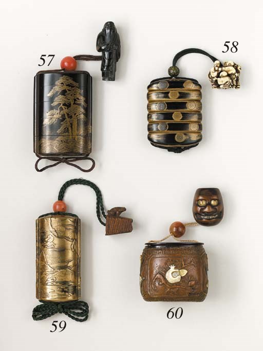 A Five-Case Lacquer Inro**