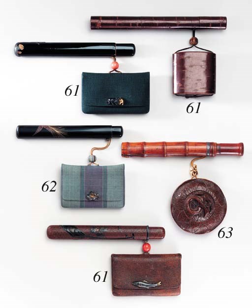 Eleven Pipecases and Tobacco Pouches**