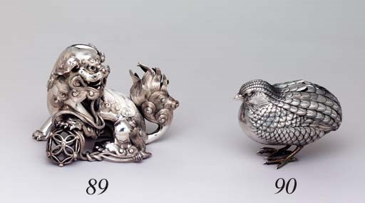 A Silver Incense Burner (Koro)