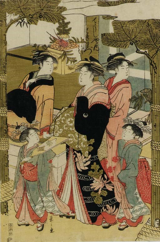 Chobunsai Eishi (1756-1829)