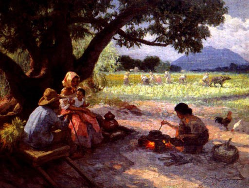 FERNANDO CUETO AMORSOLO (The Philippines 1892-1972)