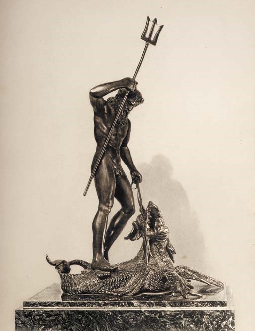 [MORGAN, J. Pierpont, Collection.] BODE, Wilhelm. Bronzes of the Renaissance and Subsequent Periods. Paris: Librarie Centrale des Beaux-Arts, 1910.