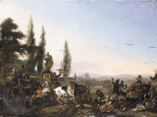 Attributed to Philips Wouwerman (Haarlem 1619-1668)