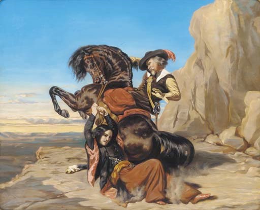 B.de Lanne(?) (French, 19th Century)