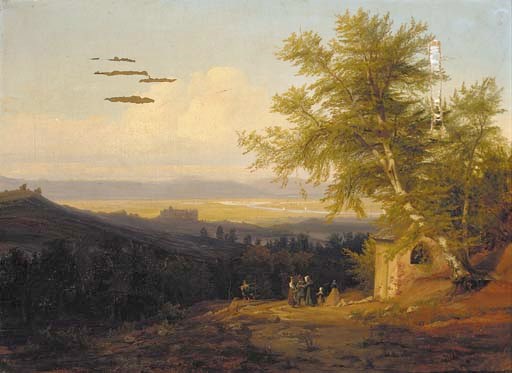 Circle of Johann Christian Claussen Dahl (Norwegian, 1788-1857)