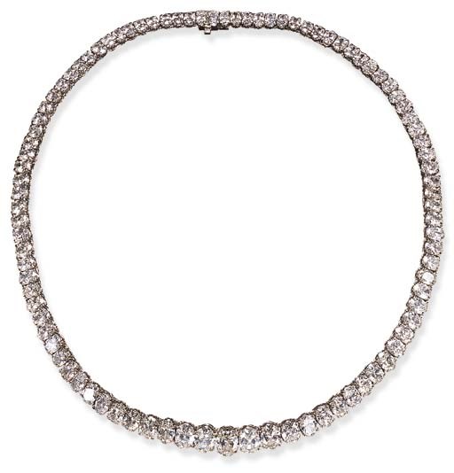 A DIAMOND NECKLACE