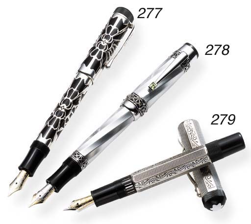 A "KARL THE GREAT" FOUNTAIN PEN, BY MONTBLANC