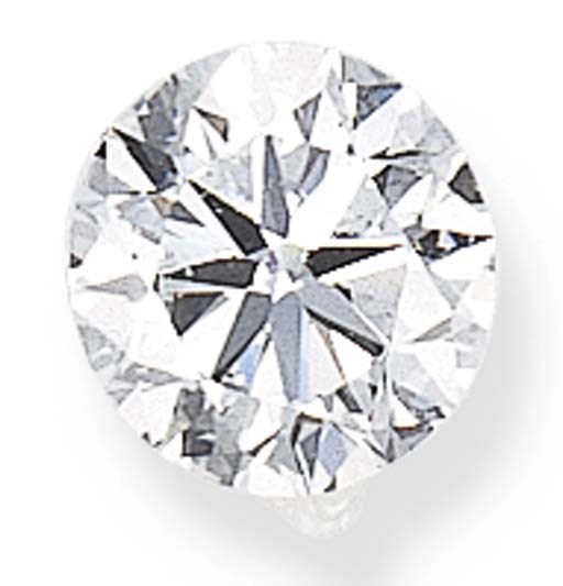 A IMPORTANT UNMOUNTED CIRCULAR-CUT DIAMOND