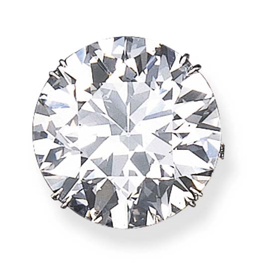 A HIGHLY IMPORTANT SINGLE-STONE DIAMOND RING