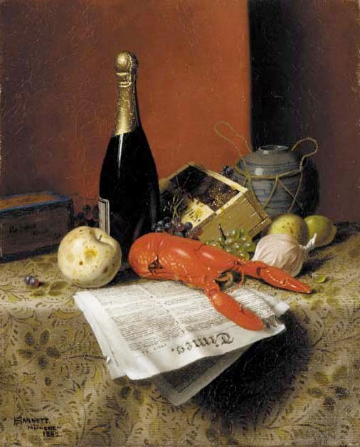 William Michael Harnett (1848-1892)