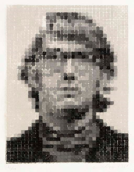 CHUCK CLOSE (B. 1940)