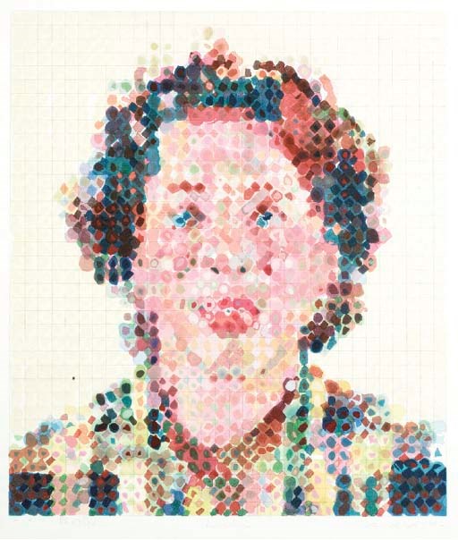 CHUCK CLOSE