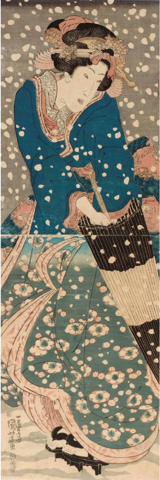 Kikugawa Eizan (1787-1867)
Keisai Eisen (1790-1848)
Utagawa Kuniyoshi (1798-1861)