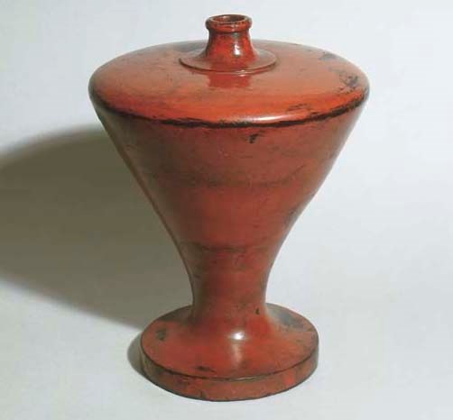 A Negoro Sake Bottle (Heishi)