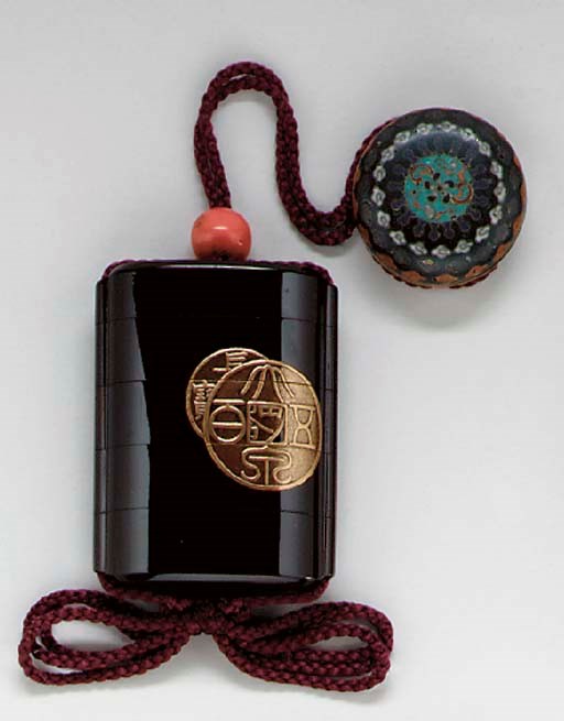 A Four-Case Lacquer Inro