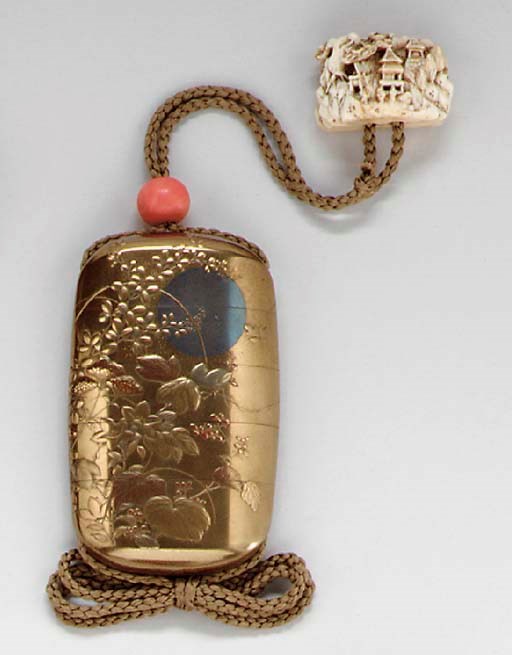 A Four-Case Lacquer Inro**