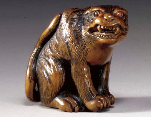A Wood Netsuke