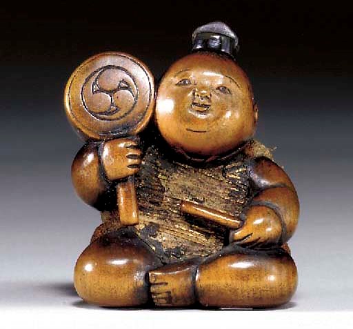 A Wood Netsuke