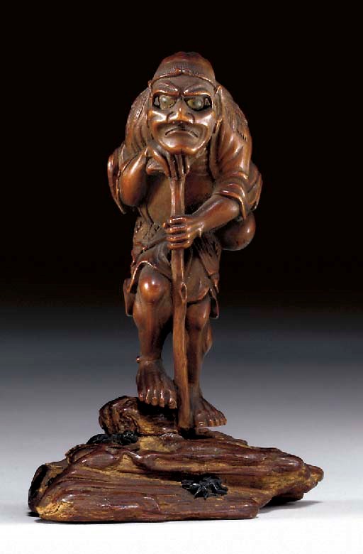 A Wood Netsuke