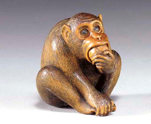 A Wood Netsuke