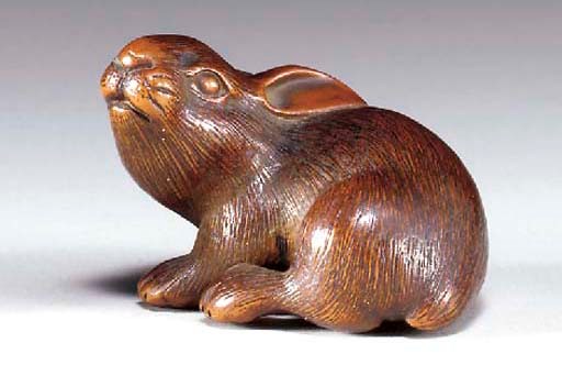 A Wood Netsuke