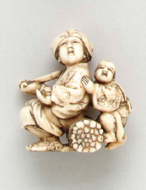 Two Ivory Netsuke**