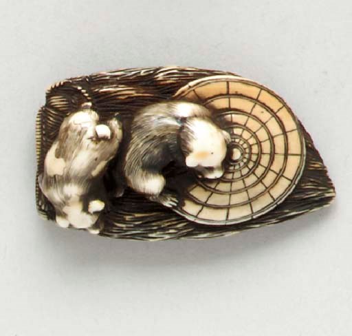 Three Ivory Netsuke**