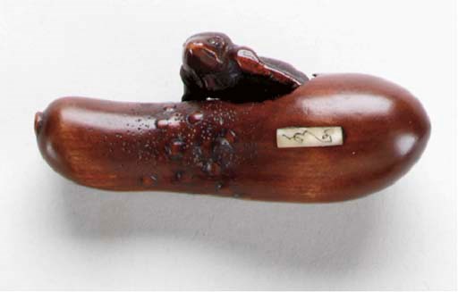 A Wood Netsuke**