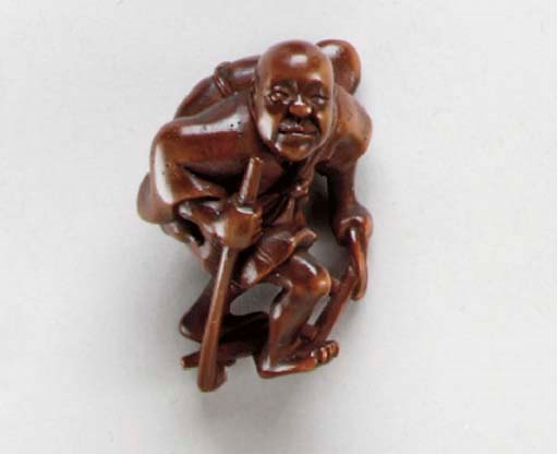 A Wood Netsuke