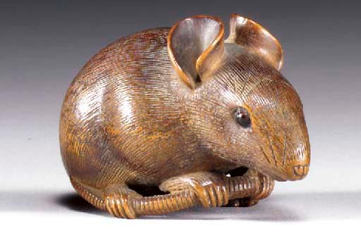 A Wood Netsuke
