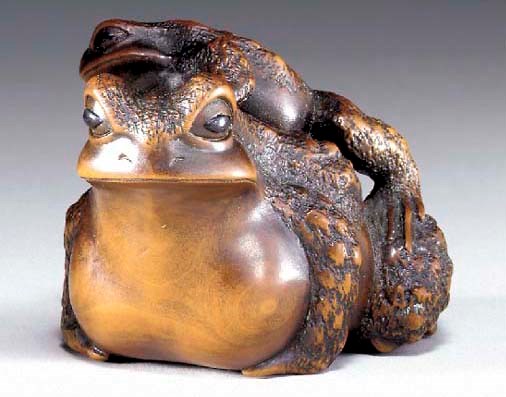 A Wood Netsuke